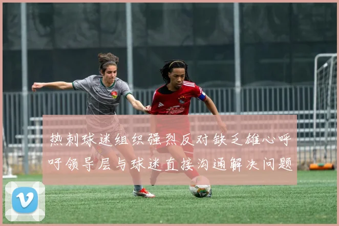 热刺球迷组织强烈反对缺乏雄心呼吁领导层与球迷直接沟通解决问题